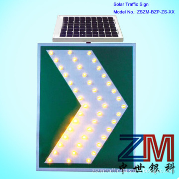 High Luminance Competitive Aluminum LED Solar Road Chevron Sign